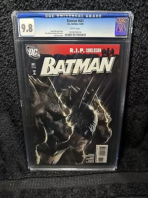 Buy 🟦 Batman #681 CGC 9.8 W Alex Ross Variant 1 Of 42 Cont RIP Story. 50 Yr Coll • 86.72£