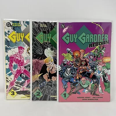 Buy Guy Gardner REBORN # 1 2 3 SET (DC Comics 1992) Green Lantern Lobo VF/NM • 6.42£
