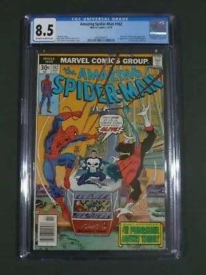 Buy CGC 8.5 OW/WP - Amazing Spider-Man #162 1st Appearance Jigsaw - Dr Marla Madison • 118.30£