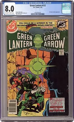 Buy Green Lantern #112 CGC 8.0 1979 4350502016 • 32.93£