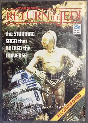Buy Star Wars: Return Of The Jedi No. #2 June 1983 Marvel Comics UK VG/G • 15£