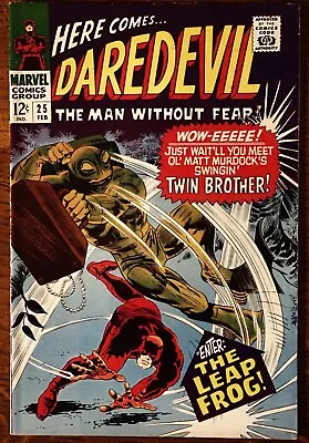 Buy DAREDEVIL #25  Feb. 1967-Marvel Comics “The Leap Frog” VF • 39.94£