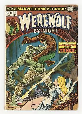 Buy Werewolf By Night #13 GD+ 2.5 1974 • 17.03£