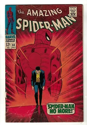 Buy Marvel Comics Spiderman Amazing  50  VG 4.0 1st Appearance King Pin 1967  • 534.99£