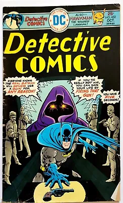 Buy Detective Comics (1975) 452 Good P4 • 4.74£