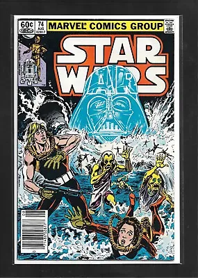 Buy Star Wars #74 (1983): Darth Vader Cover Art! Luke Skywalker! Bronze Age! FN+! • 7.63£
