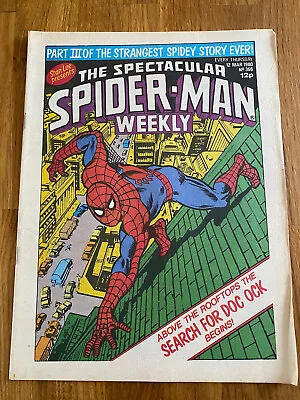 Buy Stan Lee Presents The Spectacular Spider-Man Weekly #366 - 1980 - Marvel Comics • 3.25£
