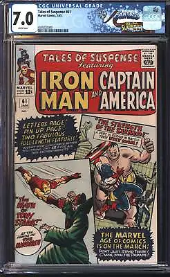 Buy Marvel Tales Of Suspense 61 1/65 FANTAST CGC 7.0 White Pages • 114.33£