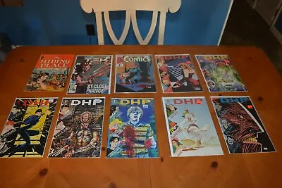 Buy Lot 10 Comic Books Featuring Dark Horse Presents Sin City, Robocop, Dominique • 39.83£