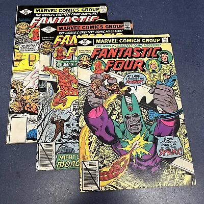 Buy Fantastic Four 206-208 Marvel Comic Book Lot! • 28.08£