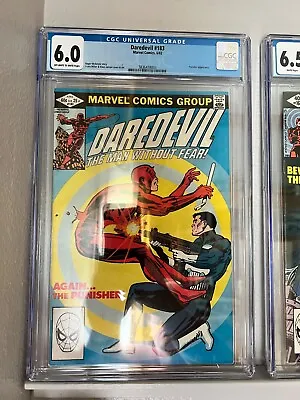 Buy DAREDEVIL #183 Off To White Pages CGC 6.0 Frank Miller 1st Punisher Meet 1982 • 59.14£