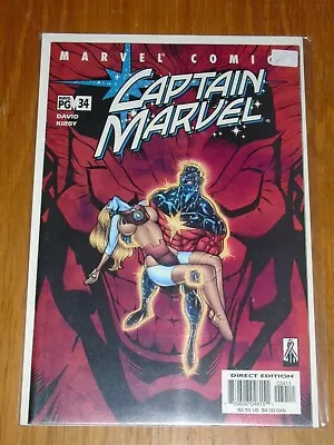 Buy Captain Marvel #34 Marvel Comics Nm (9.4) September 2002 • 3.99£