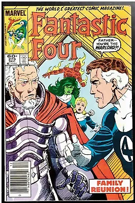Buy Fantastic Four #273 Newsstand 1984  9.0/NM First App. Of Nathaniel Richards B • 19.72£