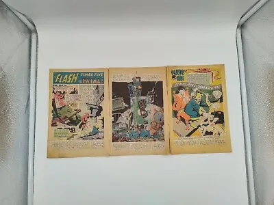 Buy [LOT] Vintage DC The Flash #217, House Of Secrets #98, Plastic Man #7 No Covers • 8£
