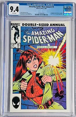 Buy Amazing Spider-Man Annual #19 CGC 9.4-1st Appearance Alistaire Smythe+Kingpin! • 49.87£
