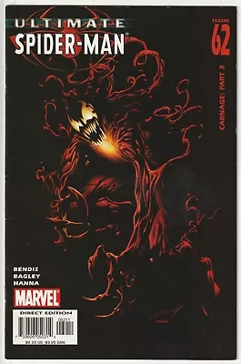Buy Ultimate Spider-Man #62 - Marvel 2004 - Cover By Mark Bagley [Ft Carnage] • 8.39£