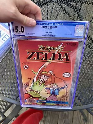 Buy Legend Of Zelda #1 Valiant Nintendo 1991 $1.50-c Comics 2nd Print MOVIE CG5.0 • 239£