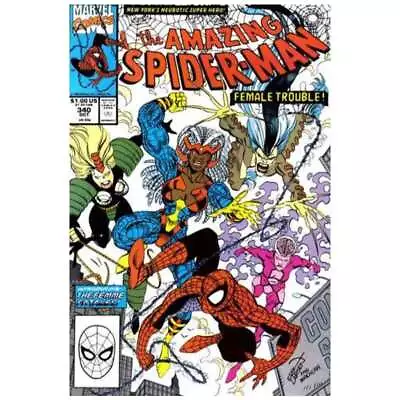 Buy Amazing Spider-Man (1963 Series) #340 In NM Minus Condition. Marvel Comics [y/ • 8.09£