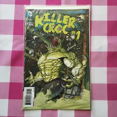 Buy Batman And Robin Comic #23.4 Killer Croc Lenticular Cover  #1 Nov 2013 • 6£