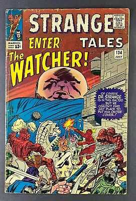 Buy Strange Tales (1951) #134 VG (4.0) Kang The Watcher Human Torch Thing Jack Kirby • 60.23£