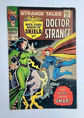 Buy STRANGE TALES #150 (1966) 1st Dr. Strange In Title, 1st Marvel John Buscema Art • 19.99£