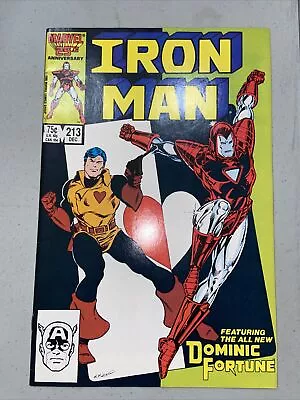 Buy Iron Man # 213 December 1986 Marvel • 6.33£