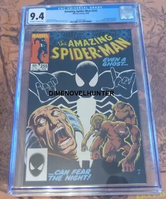Buy The Amazing Spider-man #255 Cgc 9.4 Red Ghost Super Ape 1st Appearance Black Fox • 67.20£