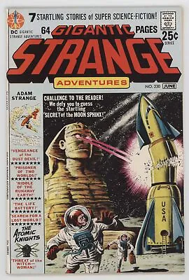 Buy Strange Adventures 230 DC 1971 FN Murphy Anderson Moon Sphinx Spaceship • 7.08£
