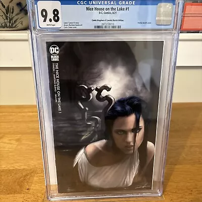 Buy The Nice House On The Lake #1 CGC 9.8 Cohen Sketch Variant • 35.58£