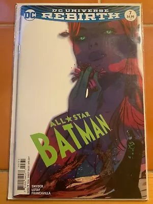 Buy DC Comics - ALL-STAR BATMAN #7 By Scott Snyder TULA LOTAY POISON IVY VARIANT • 8.99£