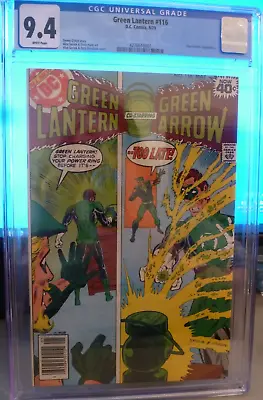 Buy Green Lantern & Green Arrow #116 CGC 9.4 White Pgs Guy Gardner As Green Lantern • 68.93£