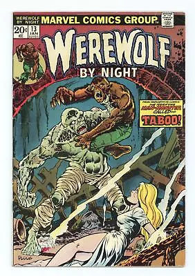 Buy Werewolf By Night #13 VG- 3.5 1974 • 20.27£