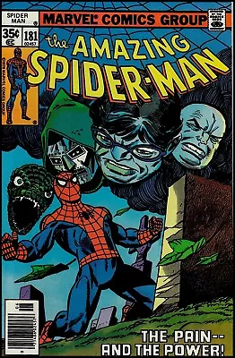 Buy Amazing Spider-Man (1963 Series) #181 'Origin Retold' VF+ Cond. (Marvel, 1978) • 15.80£