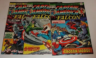 Buy Captain America #190,192,194 Vf/vf- 1975/76 • 21.83£