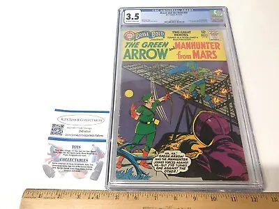Buy DC Comics Brave And The Bold #50 CGC 3.5 First Martian Manhunter Crossover 1963 • 79.02£