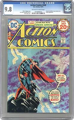 Buy Action Comics #440 CGC 9.8 1974 1015846013 • 327.80£