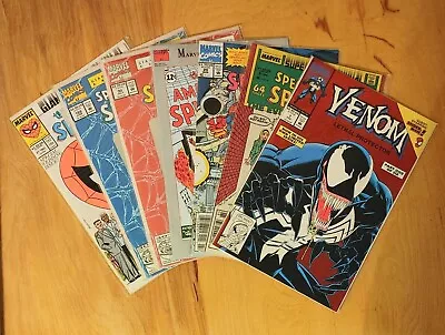 Buy Spider-man Lot: Amazing 1 Reprint, Annual 21, Web 90, Venom 1 & More, *see Below • 63.34£