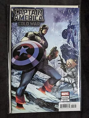 Buy Captain America Cold War Alpha #1 1:25 Checchetto Variant Marvel Comics • 8£