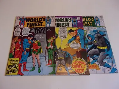 Buy World’s Finest # 182, 183 And # 184 ( 1969) Superman And Batman • 21£