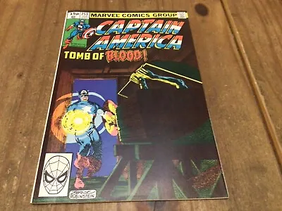 Buy Vintage Marvel Comics Group Captain America Jan 1981 No. 253 • 10£