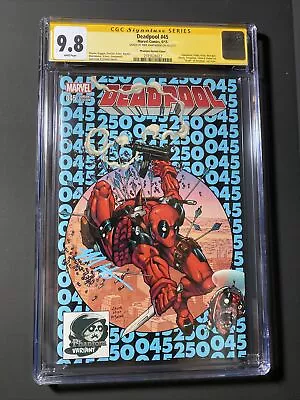 Buy Deadpool #45 Phantom Variant Cover CGC 9.8 SS Marvel Comic KEY Last Issue HTF 🔥 • 232.57£