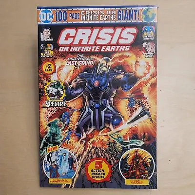 Buy DC 100 Page CRISIS ON INFINITE EARTHS GIANT #2 - JERRY ORDWAY COVER • 6.33£