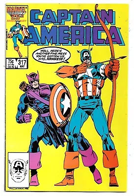 Buy Captain America #317 FN/VFN (1986) Marvel Comics • 6.50£