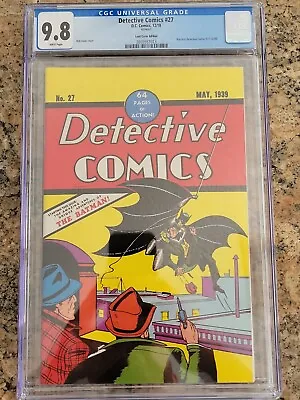 Buy CGC 9.8 Detective Comics #27 Loot Crate Reprint  • 315.49£