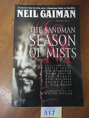 Buy Vol. 4 The Sandman Season Of Mists / Neil Gaiman - TPB / Paperback Graphic Novel • 9.95£