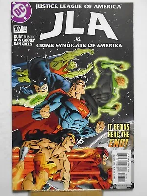 Buy JLA #107 (2004) Owlman, Ultraman, Kurt Busiek, Ron Garney, DC Comics • 2.20£