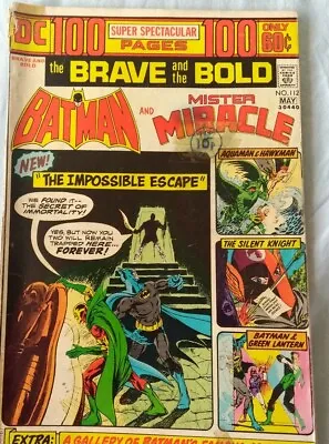 Buy The Brave And The Bold #112 - Batman And Mister Miracle -  100 Page Super... • 7.49£