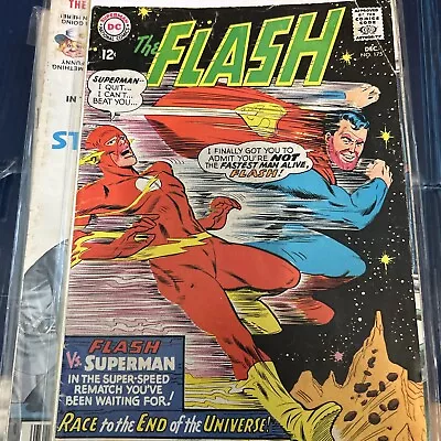 Buy Flash 175 Silver Age Flash Vs Superman Race Ungraded • 32.77£