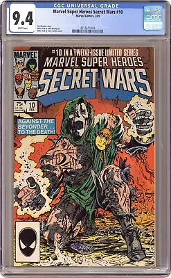 Buy Marvel Super Heroes Secret Wars #10D Direct Variant CGC 9.4 1985 4211611004 • 75.15£