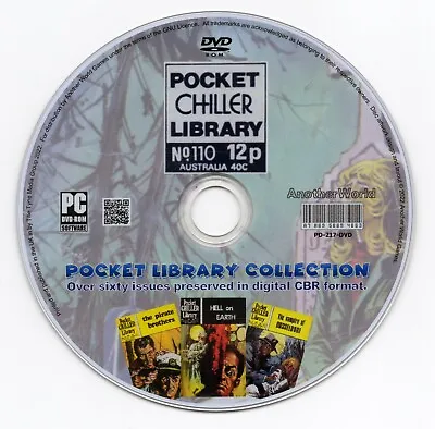 Buy Pocket Chiller Library - Comic Book Collection On Disc - 64 Issues On DVD-ROM • 4.99£